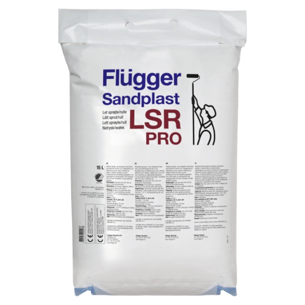 שפכטל מקצועי עדין  מסוג Sandplast LSR Pro – באריזת שקית 15 ליטר