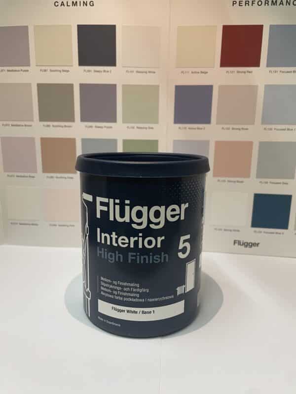 צבע לנגרות/עץ פנים ‎0.7 ליטר Flugger Interior high Finush 5
